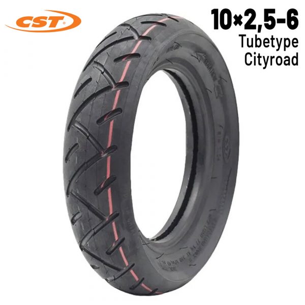 Rueda Cubierta 10×2,5-6 [CST] Tubetype