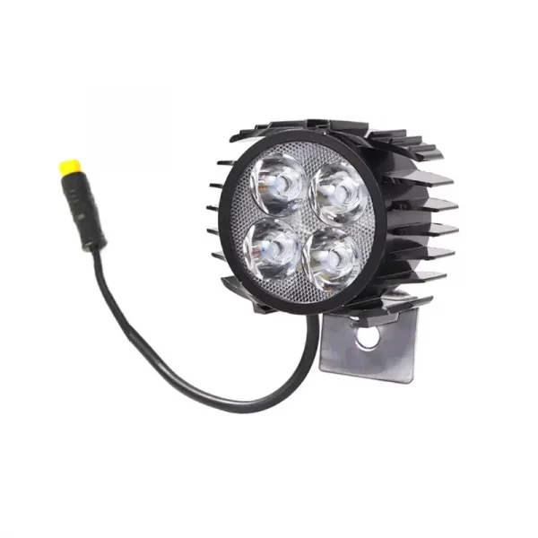 Luz faro led con claxon – 12-72V – Waterproof (Smartgyro y compatibles)