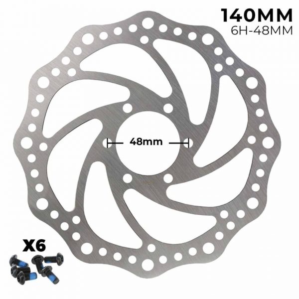 Disco de freno 140mm – Dentado (6H -48MM)